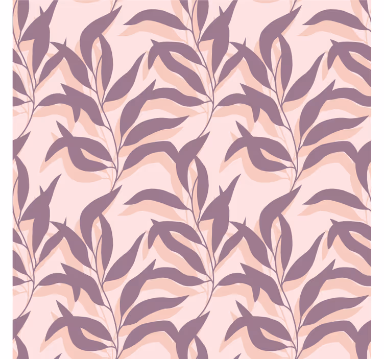 Ταπετσαρία υπνοδωματίου σχέδιο palma tropical blush - TenStickers