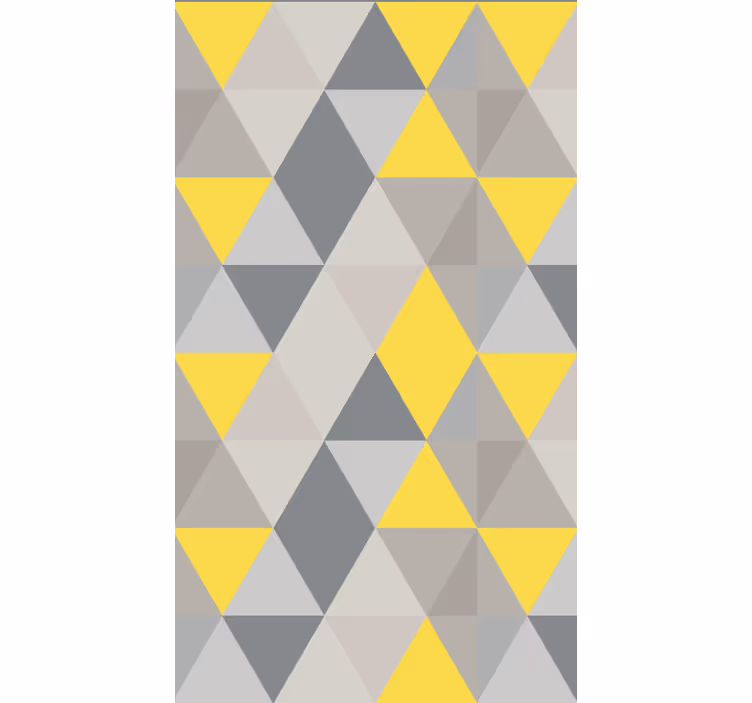 Ταπετσαρία γραφείου με τρίγωνα pantone - TenStickers