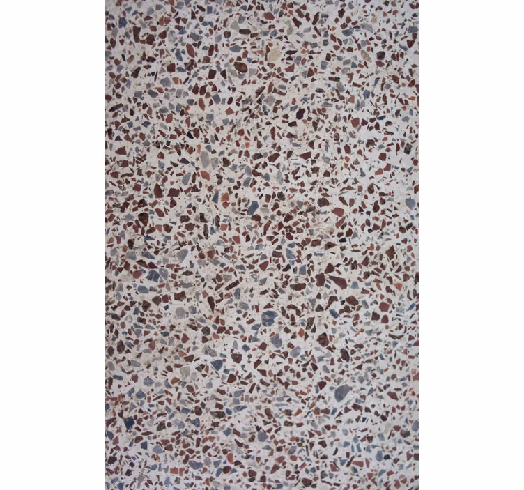 Ταπετσαρία με υφή σε γκρι χρώμα terrazzo - TenStickers
