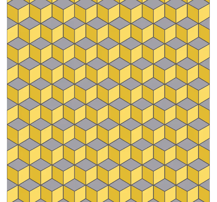 Γεωμετρική ταπετσαρία σε χρώματα pantone - TenStickers
