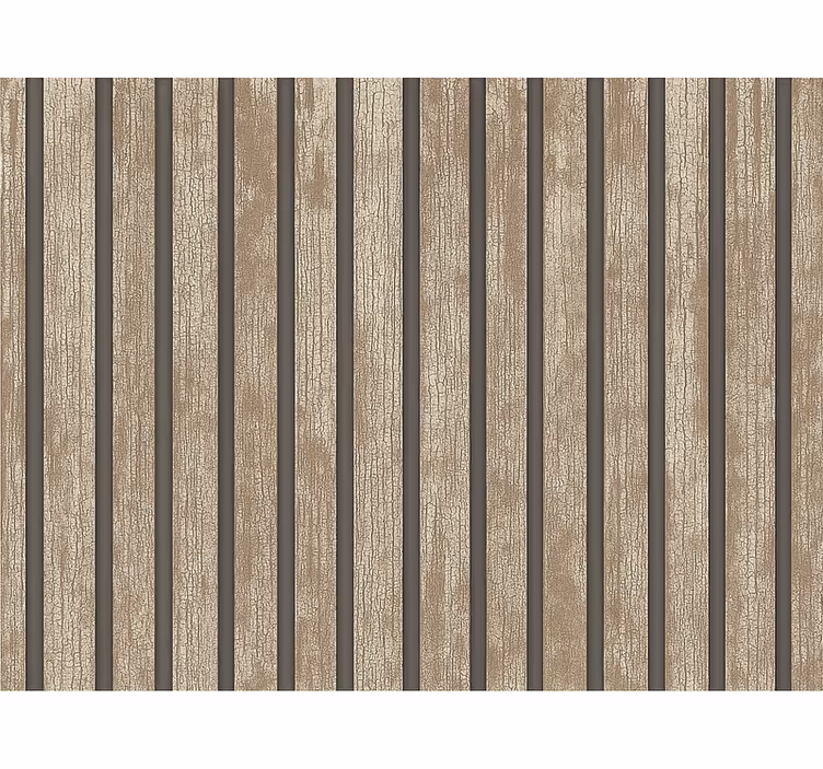 Ταπετσαρία για το καθιστικό από Ξύλο rustic - TenStickers