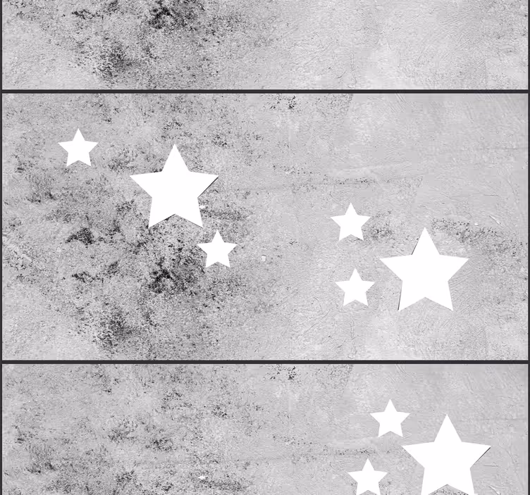 αστέρια σε συγκεκριμένη υφή ταπετσαρία - TenStickers