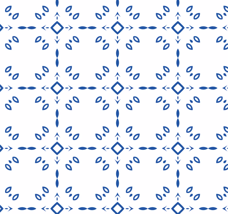 κλασική ταπετσαρία πλακιδίων μπάνιου - TenStickers