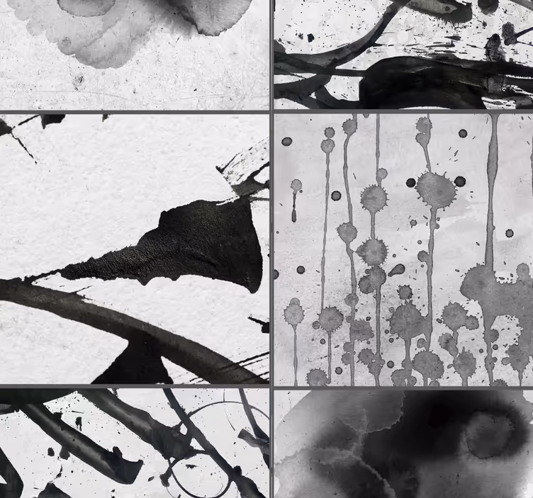 αφηρημένη ταπετσαρία γκρι torrents - TenStickers
