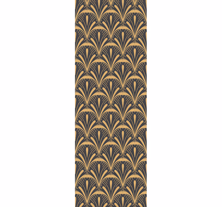 κλασική ταπετσαρία fan art deco - TenStickers