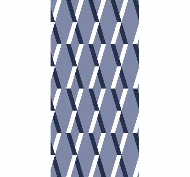 Τρισδιάστατη ταπετσαρία rhombuses - TenStickers