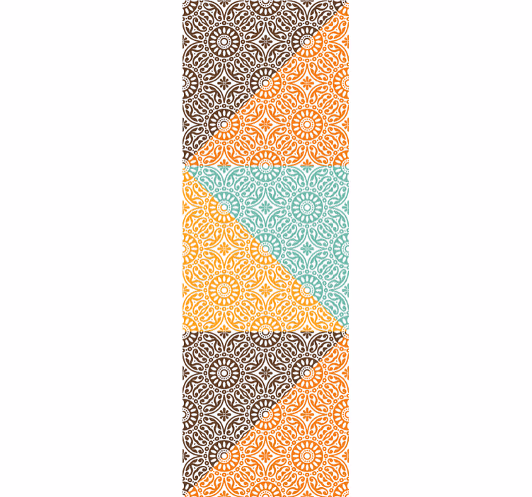 ψυχεδελική hippy mandala vintage ταπετσαρία - TenStickers