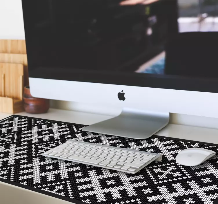 μοτίβα μαξιλαριού ποντικιού με αλυσίδα με αλυσίδες - TenStickers