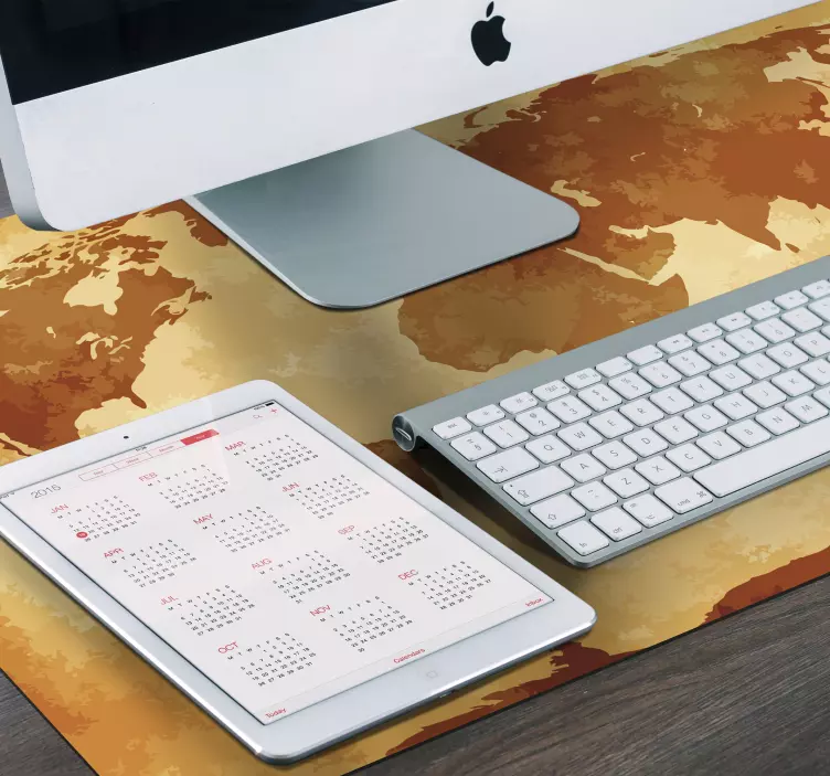 αρχαίο κόσμο χάρτη παγκόσμιο χάρτη ποντίκι - TenStickers