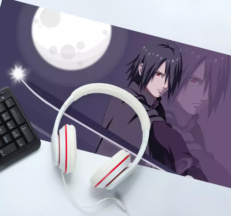 θυμωμένος χαρακτήρας manga anime mousepad - TenStickers