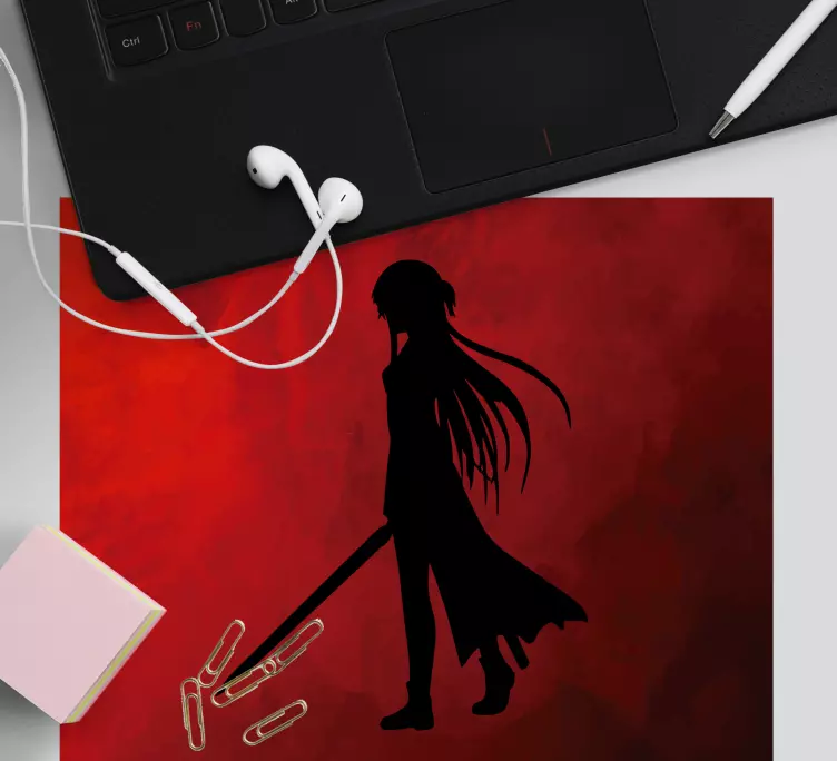 Anime asuna anime mousepad - TenStickers