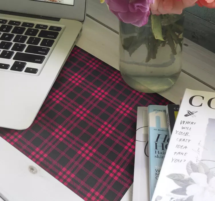 Χριστουγεννιάτικο ταρτάν Χριστουγεννιάτικο ποντίκι - TenStickers