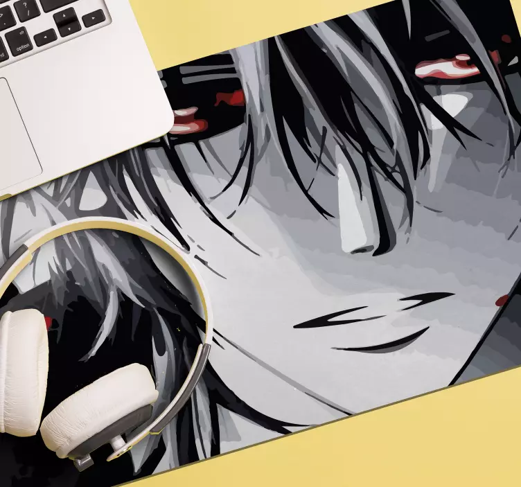 κακό anime τύπος anime mousepad - TenStickers