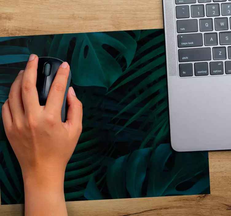 μοτίβα μαξιλαριών ποντικιών φύλλων και φυτών του δάσους - TenStickers