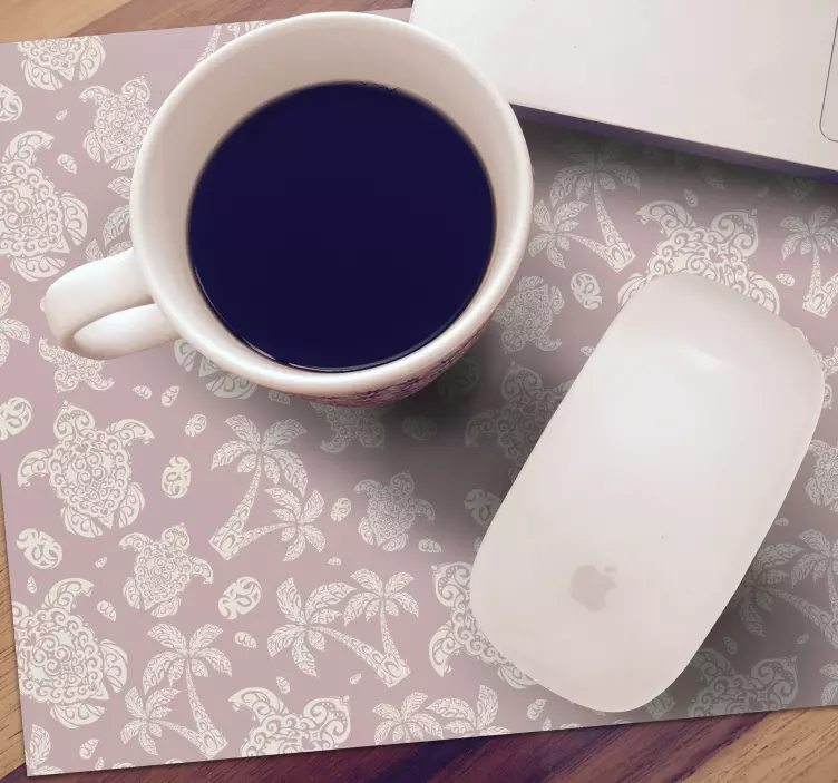 ποντίκι της Χαβάης και φοίνικες - TenStickers