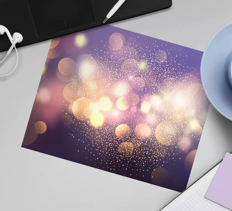 ελαφριά γκλίτερ μοτίβα ποντικιού - TenStickers