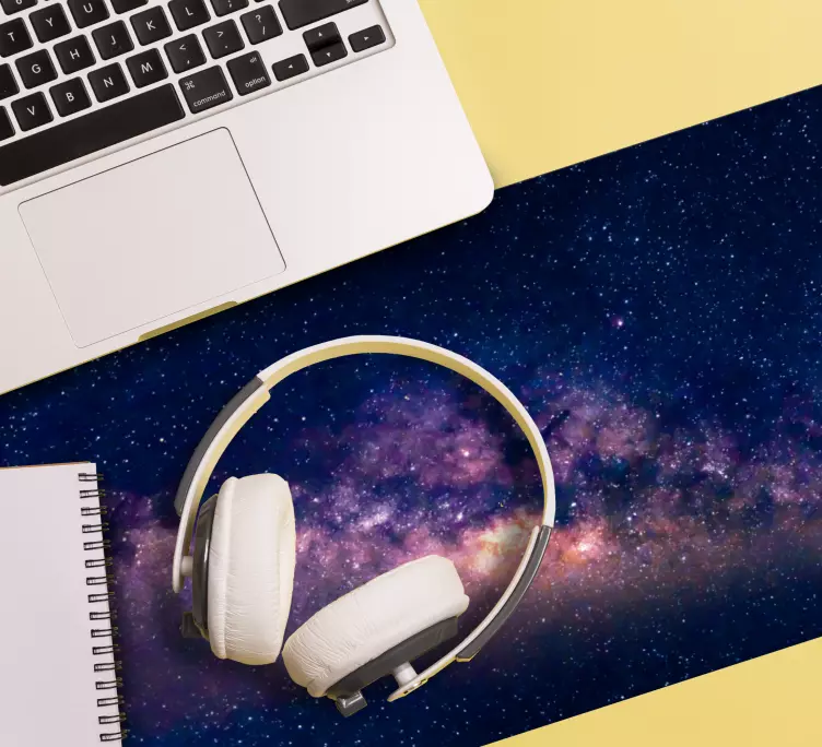 Γαλαξίας και έναστρου ουρανού gaming mouse pad - TenStickers