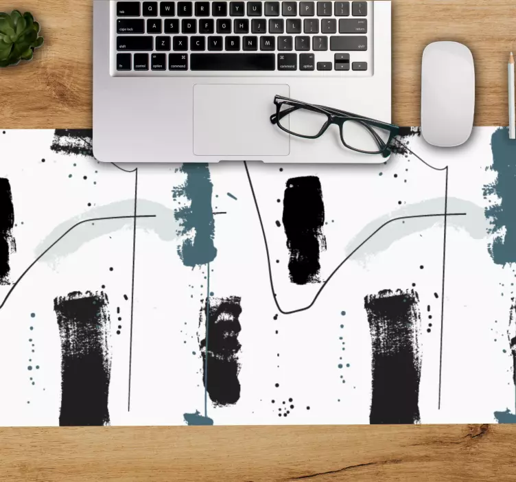 χαλάκι ποντικιού με μοτίβα αφηρημένα καλλιτεχνικά σχήματα - TenStickers