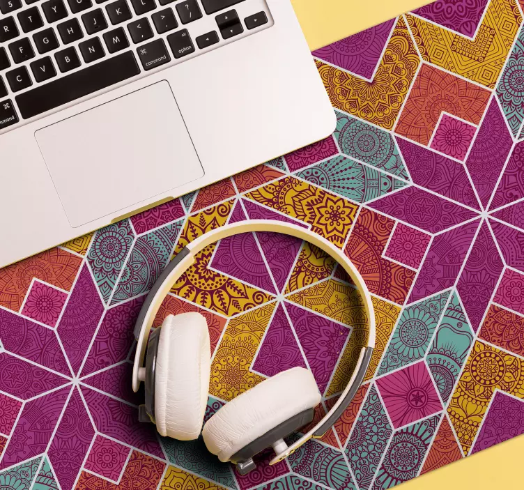 Paisley μωσαϊκό paisley mouse pad - TenStickers