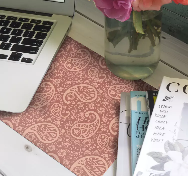 μαξιλάρι ποντικιού μοτίβο paisley - TenStickers