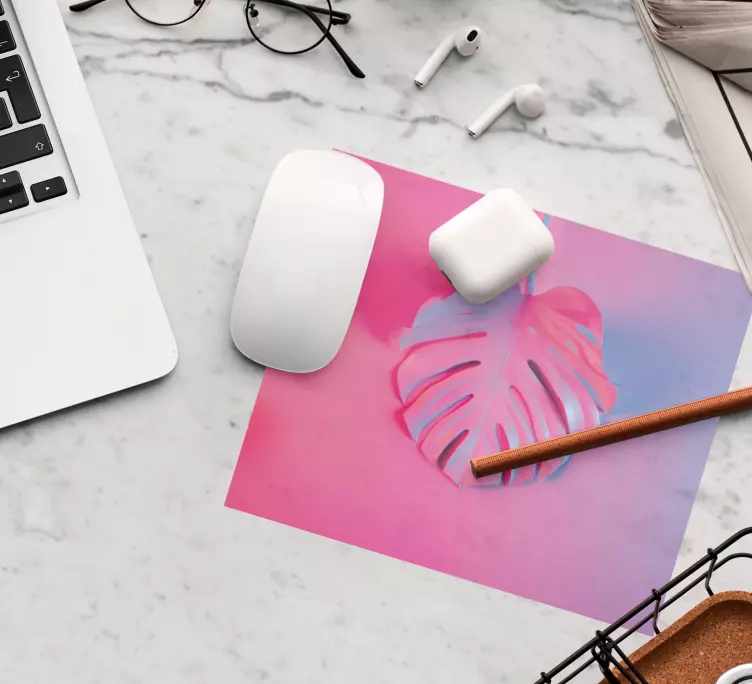 τριαντάφυλλο μπλε φύλλα monstera περισσότερα ποντίκια - TenStickers