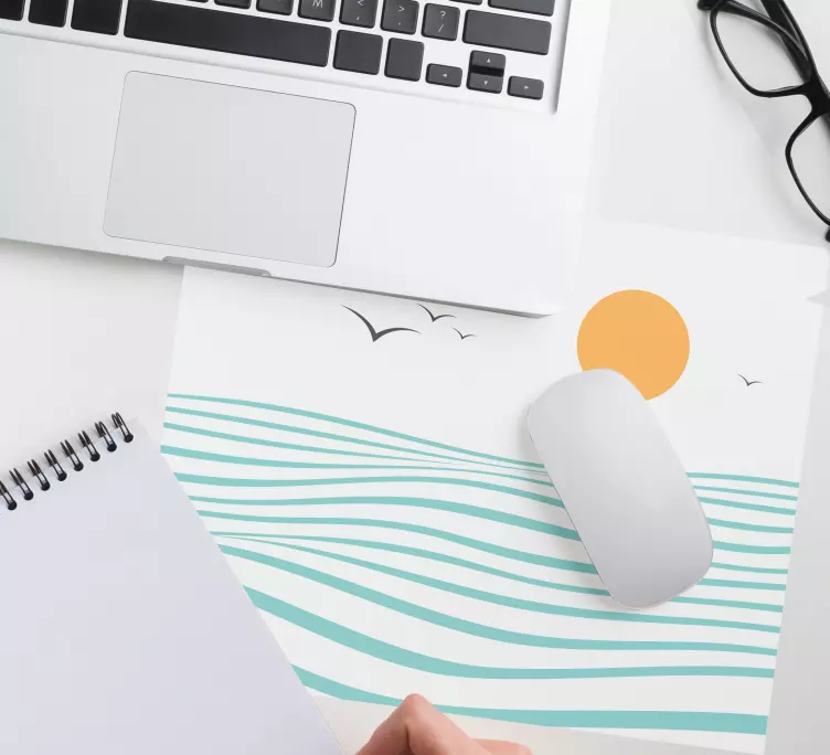 πρωτότυπο ποντίκι αφηρημένη τέχνη - TenStickers