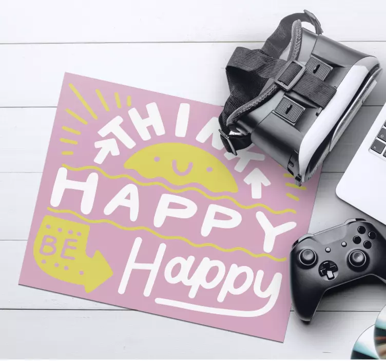 σκεφτείτε θετικά αποσπάσματα ποντικιού - TenStickers