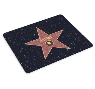 Estrella hollywood custom mousemats - TenStickers
