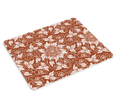λουλουδάτο χαλί paisley με πλακάκια paisley - TenStickers
