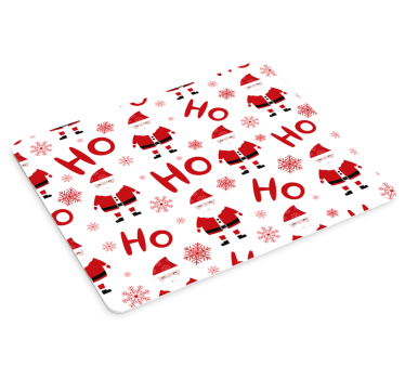 Santa claus και hohoho χριστουγεννιάτικο ποντίκι - TenStickers
