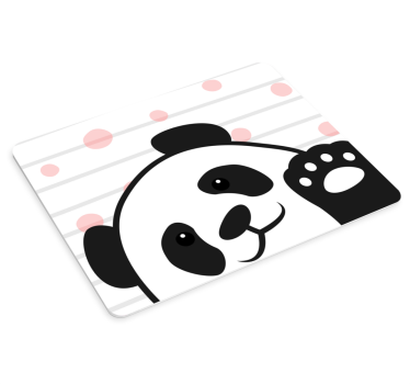 Panda κουνώντας αυθεντικό ποντίκι - TenStickers