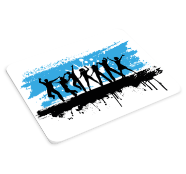άνθρωποι χορεύουν πρωτότυπο ποντίκι - TenStickers