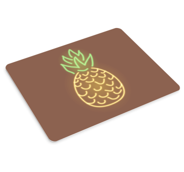 σχεδιασμός πρωτότυπου mousepad ανανά - TenStickers