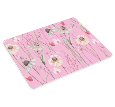 ροζ παστέλ χρώματα μοτίβο πρωτότυπο mousepad - TenStickers