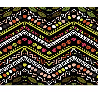 αφρικανικά μοτίβα φυλών πρωτότυπο mousepad - TenStickers
