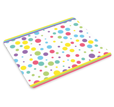 πολύχρωμο πουά μοτίβο πρωτότυπο mousepad - TenStickers