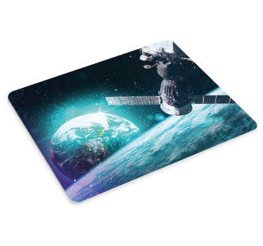 διαστημικό σταθμό και πλανήτη γη αρχικό mousepad - TenStickers