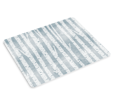 σημύδα σκανδιναβικού στυλ πρωτότυπο mousepad - TenStickers