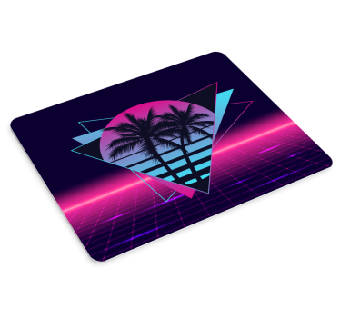 αυθεντικό mousepad σε στυλ φοίνικας vaporwave - TenStickers