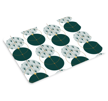αυθεντικό mousepad σε στυλ glamour geo art - TenStickers