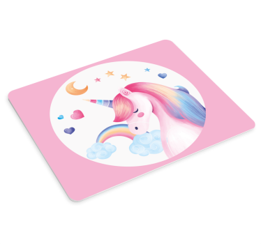 ουράνιο τόξο μονόκερος πρωτότυπο mousepad - TenStickers