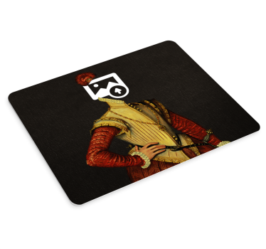 αυθεντικό mousepad σκυλάκι αριστοκράτη - TenStickers
