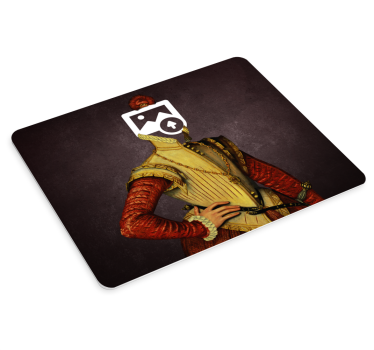 γάτα αριστοκράτη πρωτότυπο mousepad - TenStickers