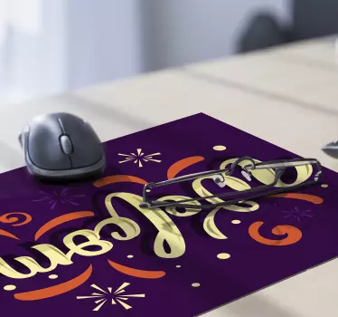 καλωσορίστε το ποντίκι με εισαγωγικά - TenStickers