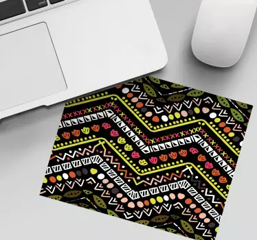 αφρικανικά μοτίβα φυλών πρωτότυπο mousepad - TenStickers