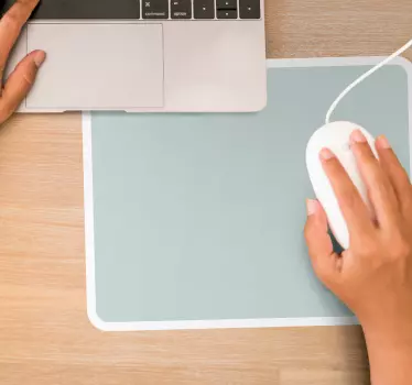 γνήσιο mousepad χρώματα μπλε κιμωλίας - TenStickers