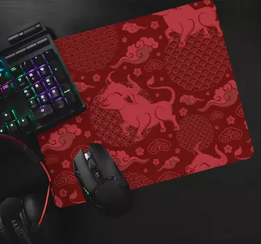 κινέζικο στυλ vintage μοτίβο περισσότερα mouse pads - TenStickers