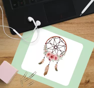 ονειροπαγίδα με τριαντάφυλλα πρωτότυπο mousepad - TenStickers