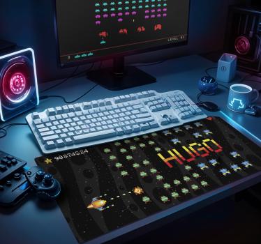 χαλάκι ποντικιού καζίνο Οθόνη arcade 8 bit - TenStickers