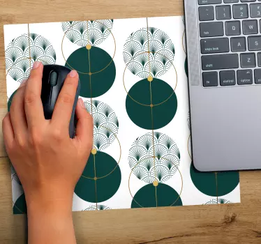 αυθεντικό mousepad σε στυλ glamour geo art - TenStickers